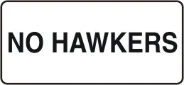 G 741 — GENERAL - NO HAWKERS